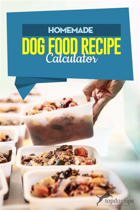 Homemade dog food calculator. Making Basic Dog Food. 1. Gather your supplies. For this recipe, you'll need your ingredients, a large stockpot, a large spoon, and an airtight storage container for leftovers. 2. Make your eggshell powder. Calcium is an important part of a dog's diet, and one of the best sources is eggshells. 