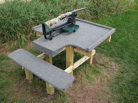 Homemade shooting benches. 1. Free Shooting Bench Plans. Here's a good shooting bench made of wood and an iron wheel. The iron wheel helps for easy movement of the shooting … 