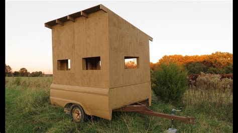 Homemade trailer deer blind. Things To Know About Homemade trailer deer blind. 