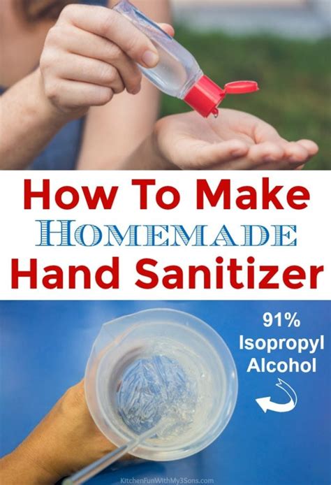 Read Homemade Hand Sanitizer Make Your Hand Sanitizer At Home For Your Family By Abigail Foster