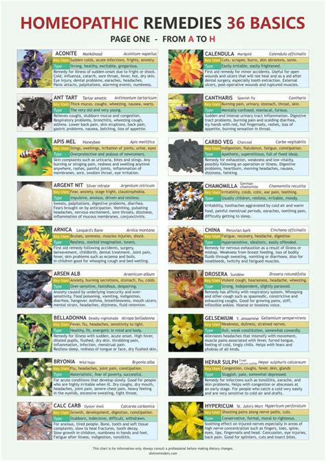 Homeopathic Dosage Chart Pdf