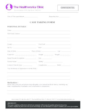 Homeopathic case taking questionnaire.  It&rsquo;s based on two unconventional theories...