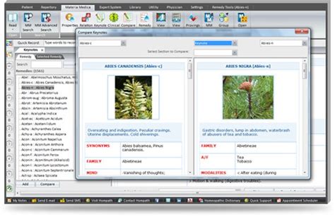 Homeopathy repertory software.  AI-powered symptom analysis, materia m...