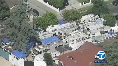 Homeowner, residents of illegal RV encampment in Sylmar ordered to vacate
