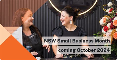 Homepage – NSW Small Business Month – 1-31 October 2024