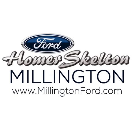 Homer skelton ford millington. Visit Homer Skelton Ford of Millington for an excellent selection of new and used Ford vehicles, and reliable auto repairs. Schedule a test drive today! Homer Skelton Ford of Millington. Sales 901-582-6162. Service 901-582-6223. 9030 … 