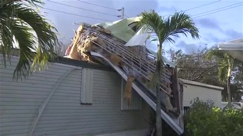 Homes damaged after tornado hits community in Dania Beach