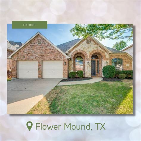 Homes for rent flower mound tx. Garage. $2,800. House 3 Beds 2.5 Baths. 3705 Spring Meadow Lane. Flower Mound, TX 75028. Welcome to your new home at 3705 Spring Meadow Ln in Flower Mound, TX. This single-family property offers 3 bedrooms, 2.5 bathrooms and … 