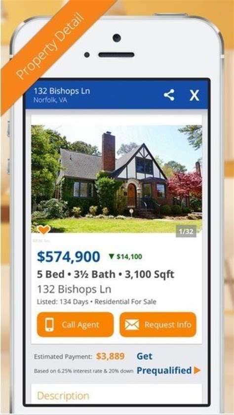 Homes.com app. The Zillow app brings some unusual strengths. Aside from the more conventional features in real estate apps, you can view Zillow's trademarked Zestimate home values for more than 100 million homes nationwide. Zillow also claims to offer many listings unavailable through the MLS, a set of listings from realtors that many apps rely … 