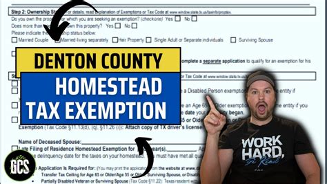 Dec 28, 2023 ... Wanting to know How to File for a Homestead Exemption in Tarrant County TX? Look no further than this step by step guide.. 