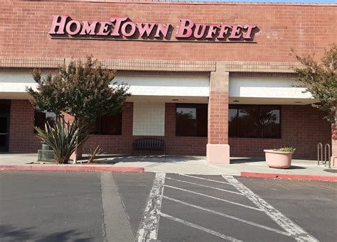  HomeTown Buffet. . Buffet Restaurants, American Restaurants, Restaurants. Be the first to review! CLOSED NOW. Today: 8:00 am - 5:00 pm. Tomorrow: 8:00 am - 6:00 pm. (707) 427-0470 Visit Website Map & Directions 1634 N Texas StFairfield, CA 94533 Write a Review. . 