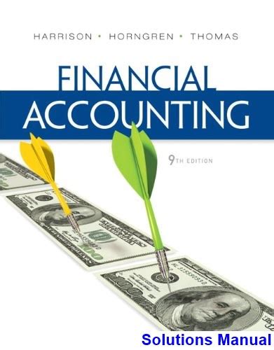 Homework Solutions Financial Accounting Harrison 9th Edition