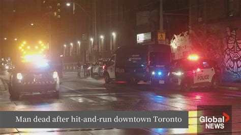 Homicide unit investigating fatal hit-and-run in downtown Toronto