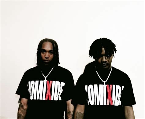 Homixide gang members. Homixide Gang has been played on NTS over 10 times, featured on 9 episodes and was first played on 4 March 2022. Homixide Gang is an artist duo both from Atlanta, Georgia consisting of Keyon "Homixide Beno!" Thomas and Demetrius "Homixide Meechie" Chatman. In 2021, the duo signed to fellow Atlanta native Playboi Carti’s record label, Opium. 