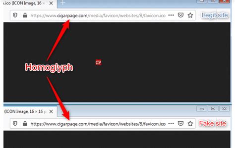 Homoglyph phishing.  Homoglyphs are found in many cyber attacks but are par...