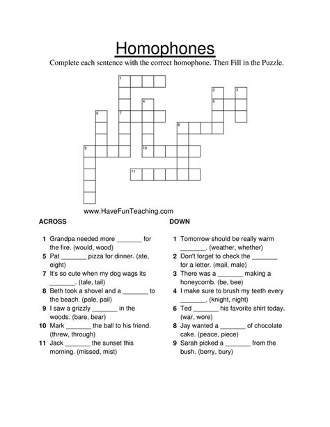 Homophone of "great" - crossword puzzle clues & answers - Dan …