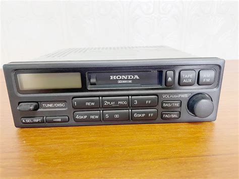 Honda ホンダ 純正オーディオ カセットデッキ Sony製 未使用品 Xr H581wg の落札情報詳細 ヤフオク落札価格情報 オークフリー スマートフォン版