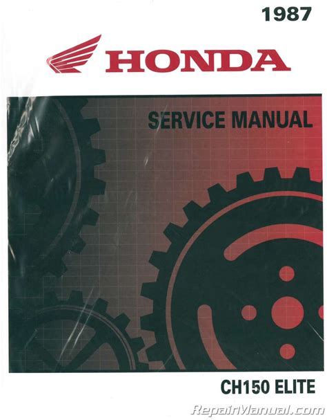Honda 1985 1987 ch150 elite workshop repair service manual 10102 quality. - Yamaha ttr225 xt225 1999 2001 service repair manual.