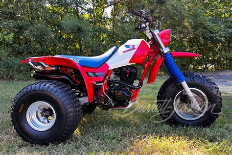 It's a 1984 honda 110 atc 3 wheeler newer tires with no leaks and an aftermarket exhaust system runs and rides great it's the blue rare find so I'm told . 1984 Honda Atc 110. ... 1984 Honda Atc 110, For sale is a 1984 Honda ATC-110. Frame # JH3TB0204EC511983 Engine # TB02E-2611472. Always garage kept and well cared for.. 