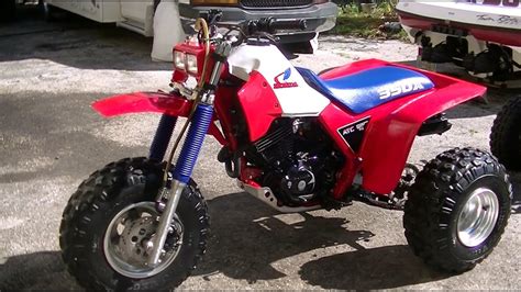 This is a Honda 350 X for sale. Cold engine cranks on the f
