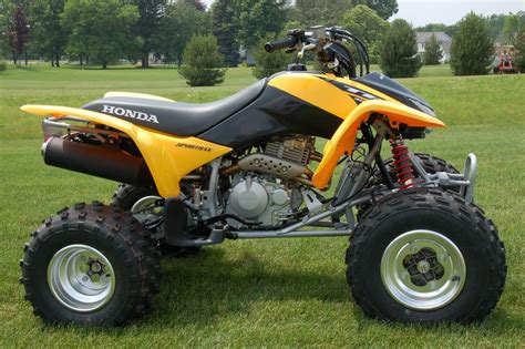 Honda 400 ex. Feb 21, 2009 · Price: $29.99. Rath Racing, which has been know primarily for offering Polaris hop-up parts in the past, recently introduced a Honda 400EX Product Line. The most popular product they sell is the Pro Peg nerfbar assembly. All products are available in the standard brushed aluminum finish or powdercoated gloss or flat black. 
