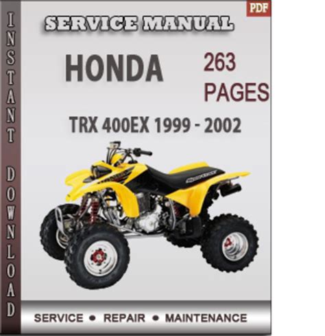 Honda 400ex atv factory repair manual. - Tombe no 1 de sen-nedjem à deir el médinah.