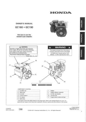 Honda 6 0 hp gc190 manual. - Filologia e critica in italia fra otto e novecento.
