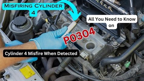 Honda Accord P0304: Cylinder 4 Misfire Detected