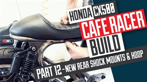 Honda CX500 Cafe Racer Build 12 - New rear frame hoop …