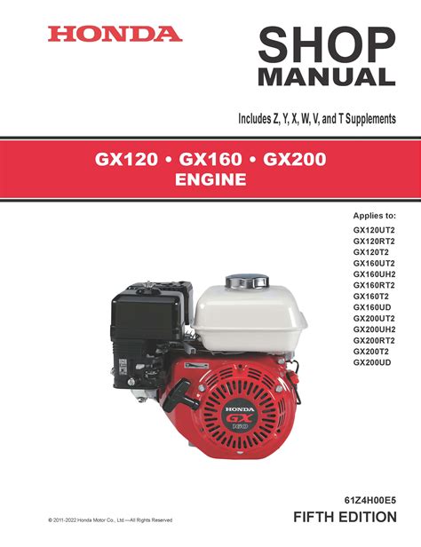 Honda Engine Manual