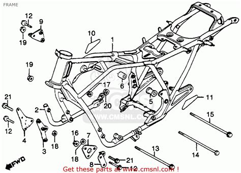 Honda Frame & Swingarm Covers Chrome - MOTORCYCLEiD.com