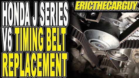 Honda J Series V6 Timing Belt Replacement - YouTube