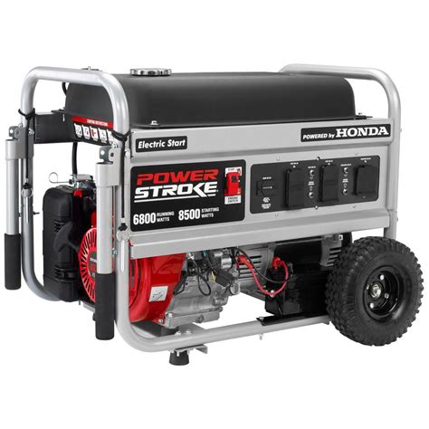 Honda Powerstroke 6800 Watt Generator with Electric