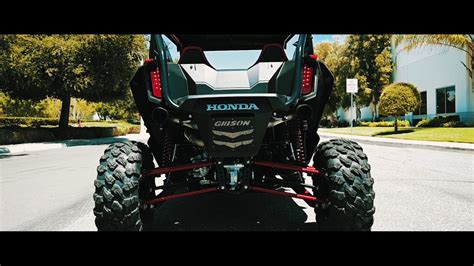 Honda Talon 1000R Big Gun Exhaust Sound Comparison - YouTube