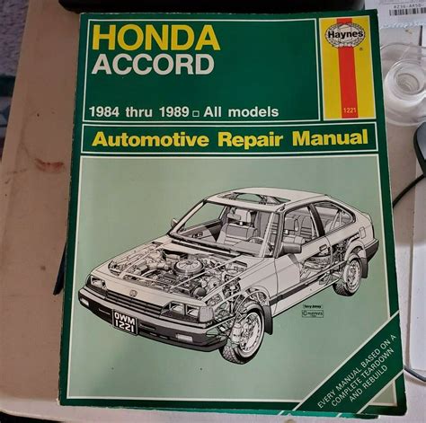 Honda accord 1984 thru 1989 all models haynes repair manual. - Forum guide du routard camping corse.