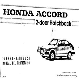 Honda accord 2006 bedienungsanleitung download herunterladen anleitung handbuch kostenlose free manual buch gebrauchsanweisung. - Vw transporter t5 6 speed manual axle.