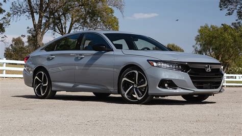 The 2022 Honda Accord is a roomy, powerful, and engaging midsize sedan with two gas engines and a hybrid option. It competes with the Hyundai Sonata, Toyota Camry, Kia K5, and Subaru Legacy, and …. 