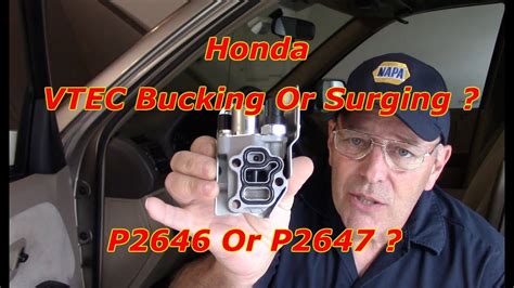 Honda Element V-Tech Solenoid P2647. Maintenance/Repairs. honda. LarryJohnHolbrook November 30, 2020, 3:00pm #1. My gasket on the solenoid was leaking. Took it to a local mechanic and he replaced the unit with a new gasket. About a mile from home it would not accelerate and started bucking. When I slowed down and kept the …. 