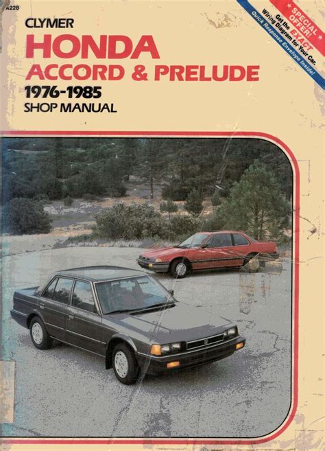 Honda accord prelude 1976 1985 shop manual. - Economic of strategy besanko solution manual.