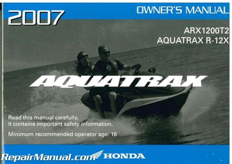 Honda aquatrax r 12 x manual. - Leon cupra 2008 factory service manual.