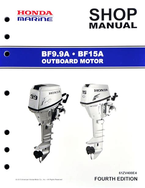 Honda außenborder bf9 9a bf15a fabrik service reparatur werkstatt handbuch sofort downloaden. - Toyota tercel 4wd 84 repair manual.