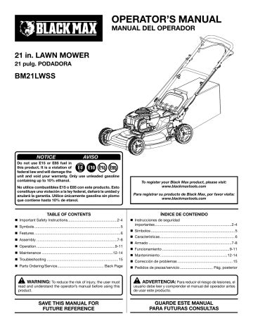 Honda black max lawn mower owners manual. - A hip pocket guide to sports.