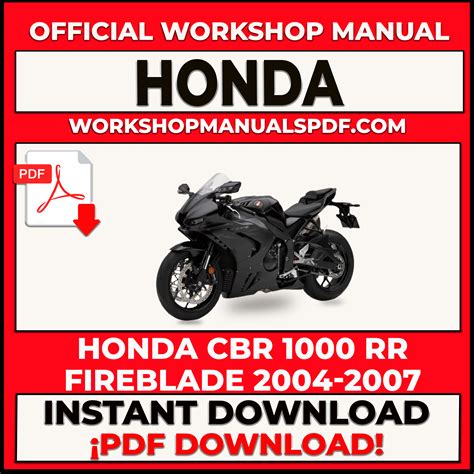Honda cbr1000rr fireblade workshop repair manual 2004 2006. - Homenaje a cidra en su 175 aniversario.