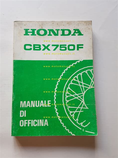 Honda cbx 750 f manuale d'officina. - 740 how to manual program this phone.