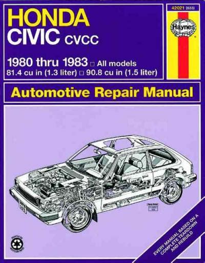 Honda civic 1980 1987 service repair manual. - 2015 yamaha roadliner 1900 service manual.