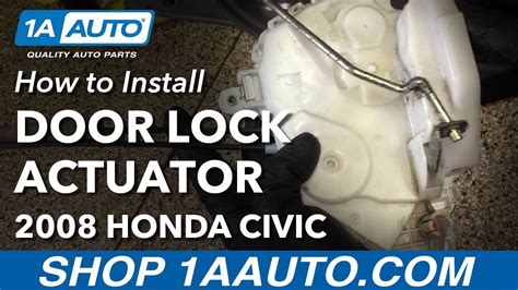 Honda civic manual door lock not working. - Repair manual for 1994 cadillac deville.
