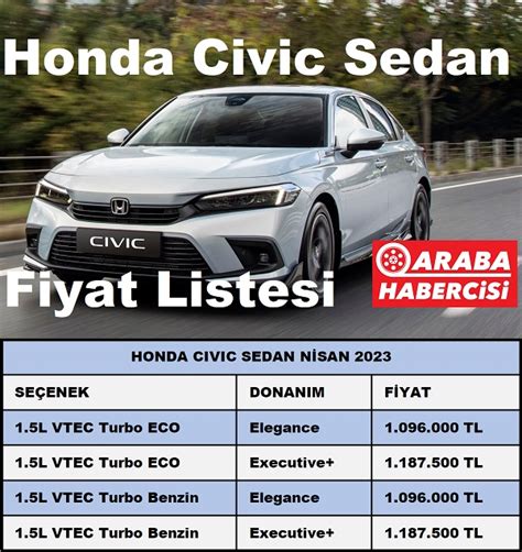 Honda civic yedek parça fiyat listesi
