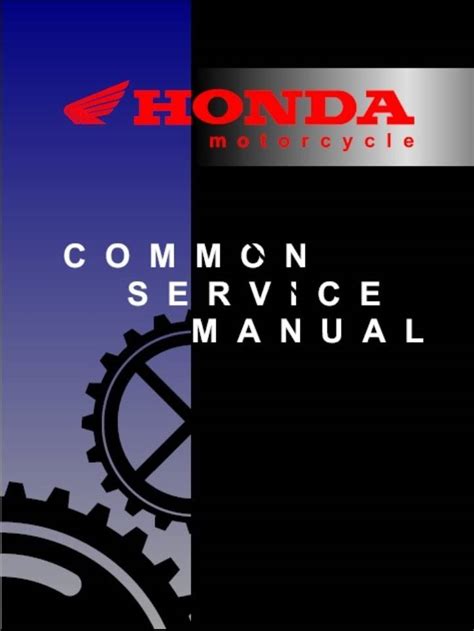 Honda common service manual en francais. - Stromberg cd carburettors owners workshop manual.