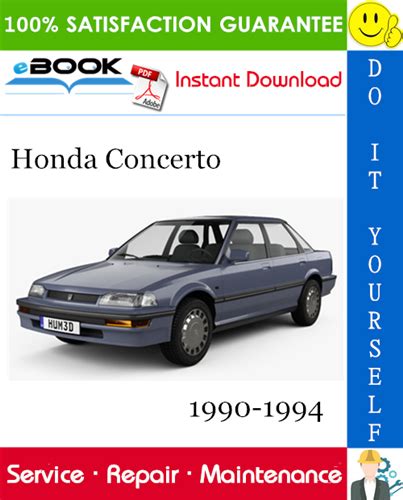 Honda concerto service repair manual 90 94. - Organisation du ministère de l'économie et des finances..