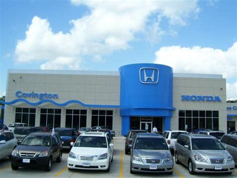 www.HondaofCovington.com The New Orleans' Areas Number One Volume New Honda Dealership100 Holiday Square Ct. Covington, LA. 70433. 985-892-0001. 
